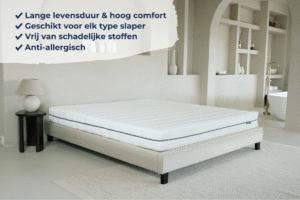 Akkon® Koudschuim Matras - 12 cm dik 8 Kopie van Lagen van Pocketvering met koudschuim 12 scaled